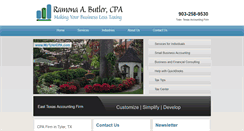 Desktop Screenshot of mytylercpa.com