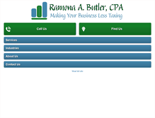 Tablet Screenshot of mytylercpa.com